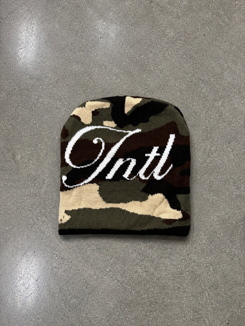 BEANIE CAMO NERO
