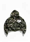 (PREVENTA) Raw Logo Camo Double Zip