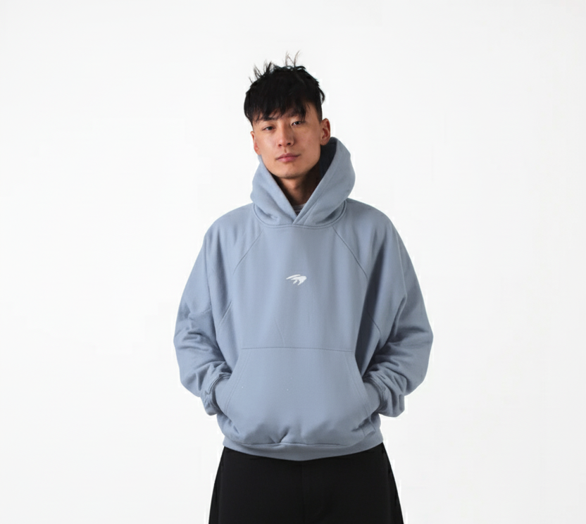 (PREVENTA) HOODIE MASK GRIS PERLA