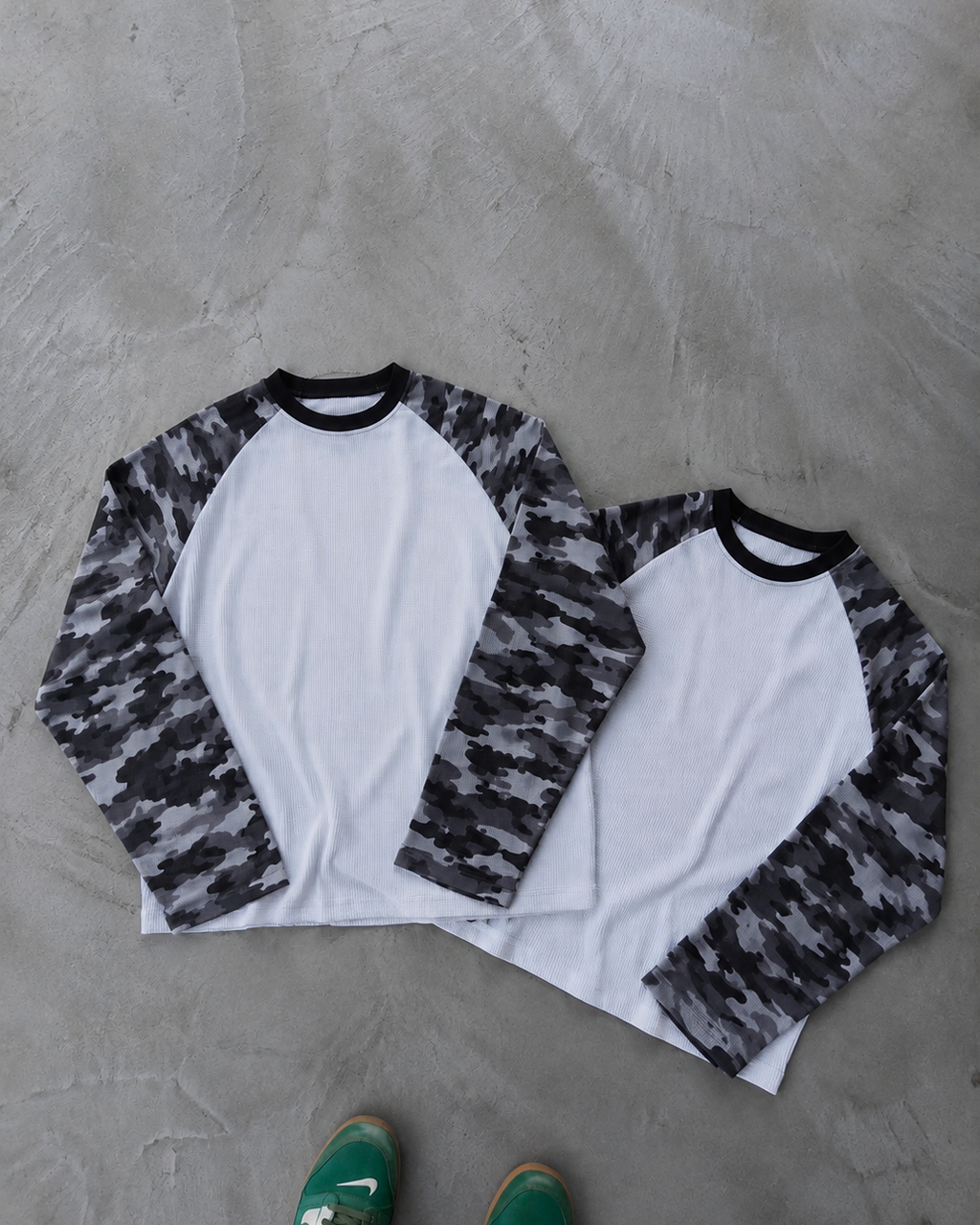 Longsleeve Waffle Camo