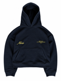 HOODIE EMBROIDERY AZUL MARINO
