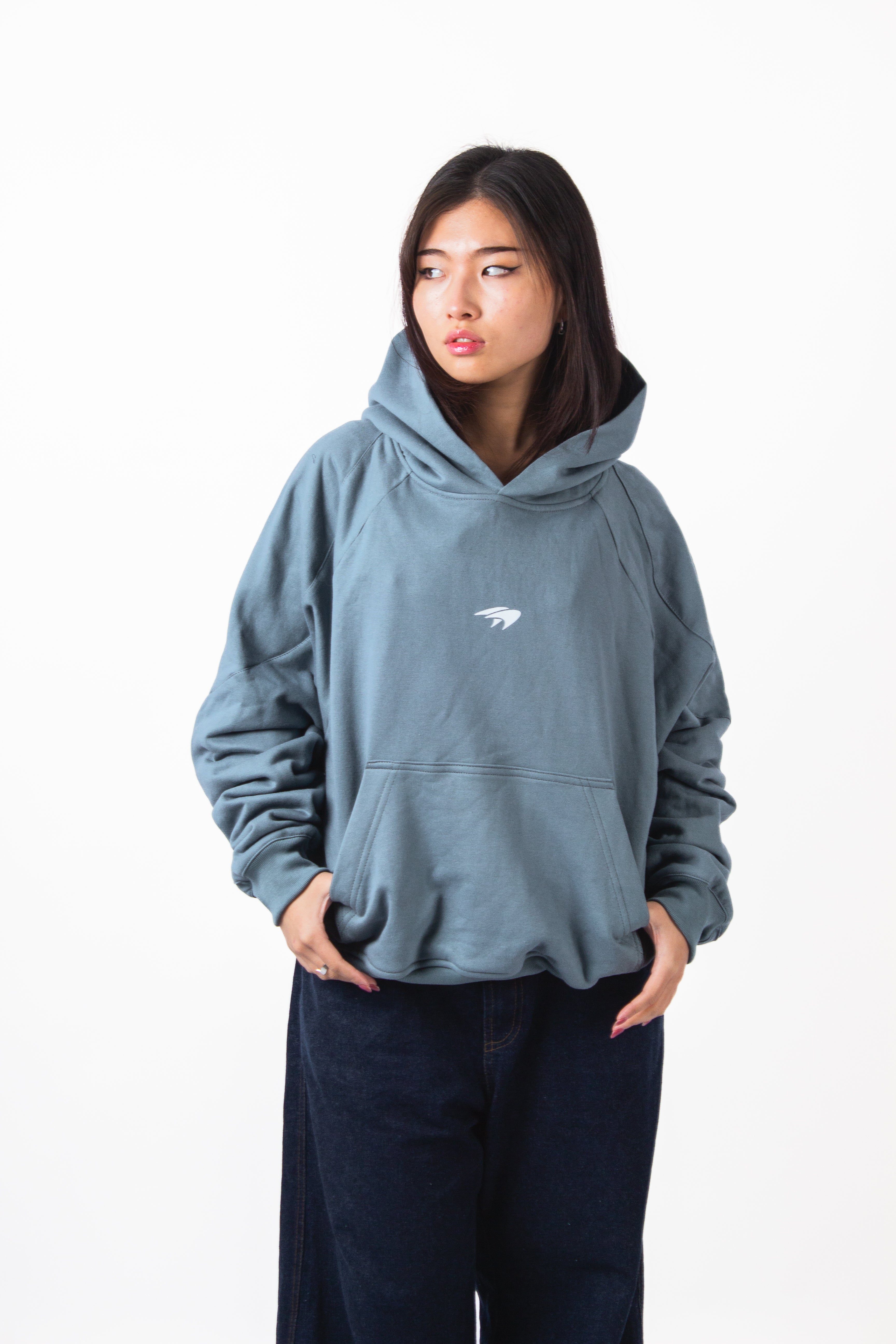 (PREVENTA) HOODIE MASK GRIS MEDIO